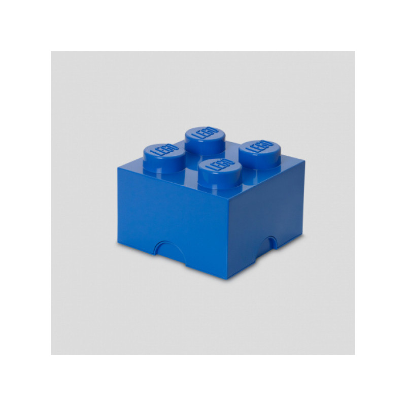 LEGO Brique de rangement 4 plots bleu (40031731) LEGO Brique de rangement 4 plots bleu (40031731)