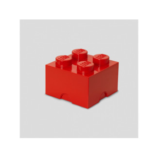 LEGO Brique de rangement 4 plots rouge (40031730)