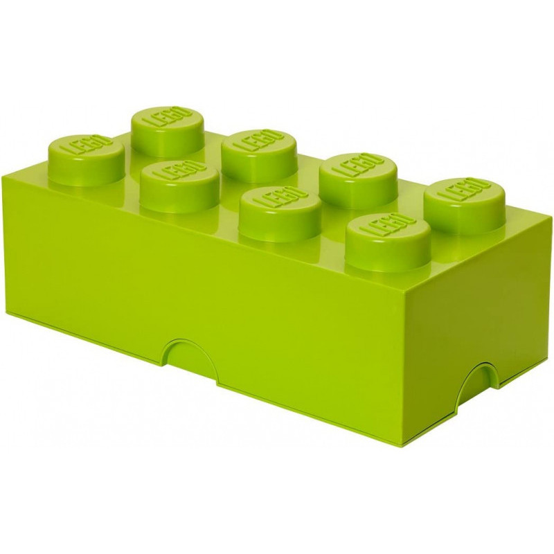 LEGO Brique de rangement 8 plots vert (40041747)
