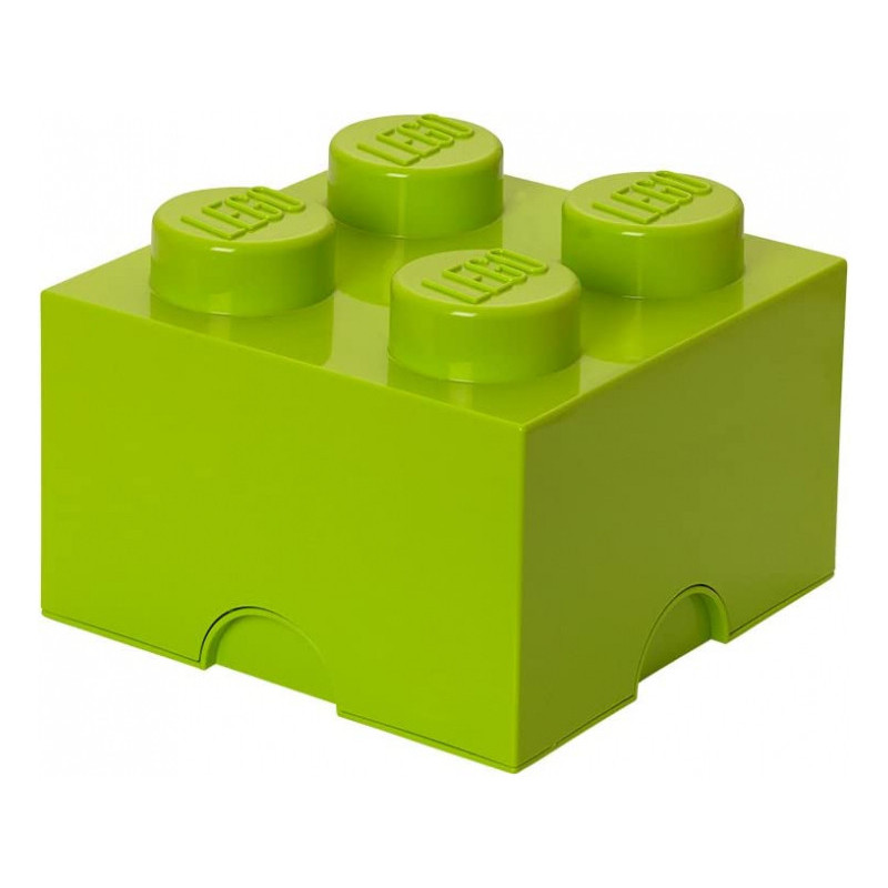 LEGO Brique de rangement 4 plots vert (40031220)