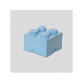 LEGO Brique de rangement 4 plots bleu clair (40031736)