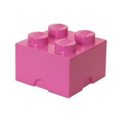 LEGO Brique de rangement 4 plots pink (40031739)