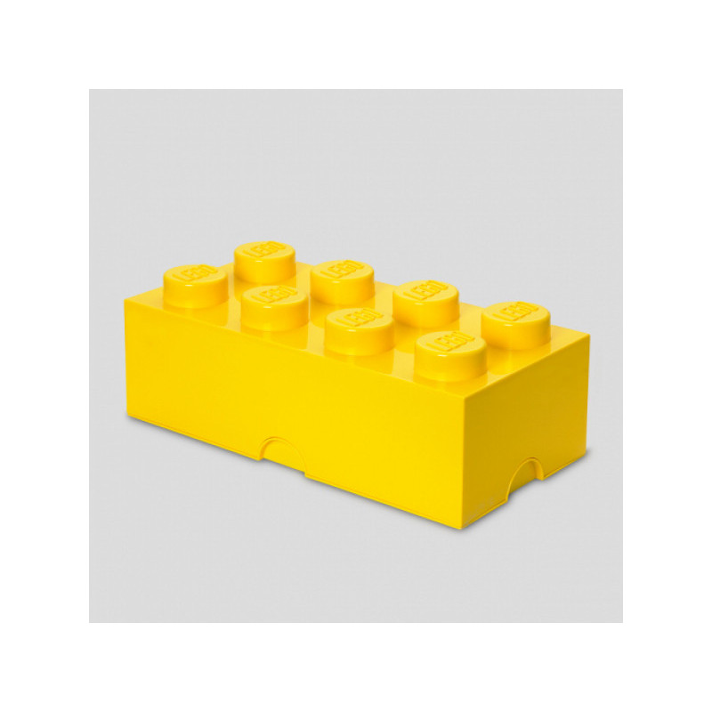 LEGO Brique de rangement 8 plots jaune (40041732)