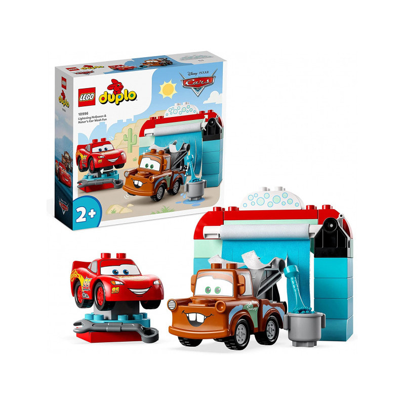 LEGO duplo - La station de lavage avec Flash McQueen et Martin (10996)