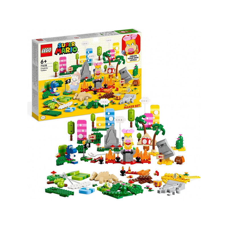 LEGO Super Mario - Set La boîte à outils créative (71418)