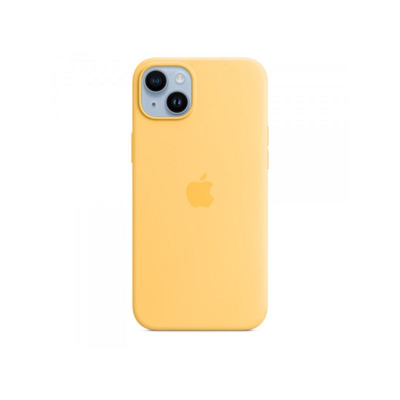 Apple iPhone 14 Plus Coque en silicone avec MagSafe Sunglow MPTD3ZM/A Apple iPhone 14 Plus Coque en silicone avec MagSafe Sunglow MPTD3ZM/A