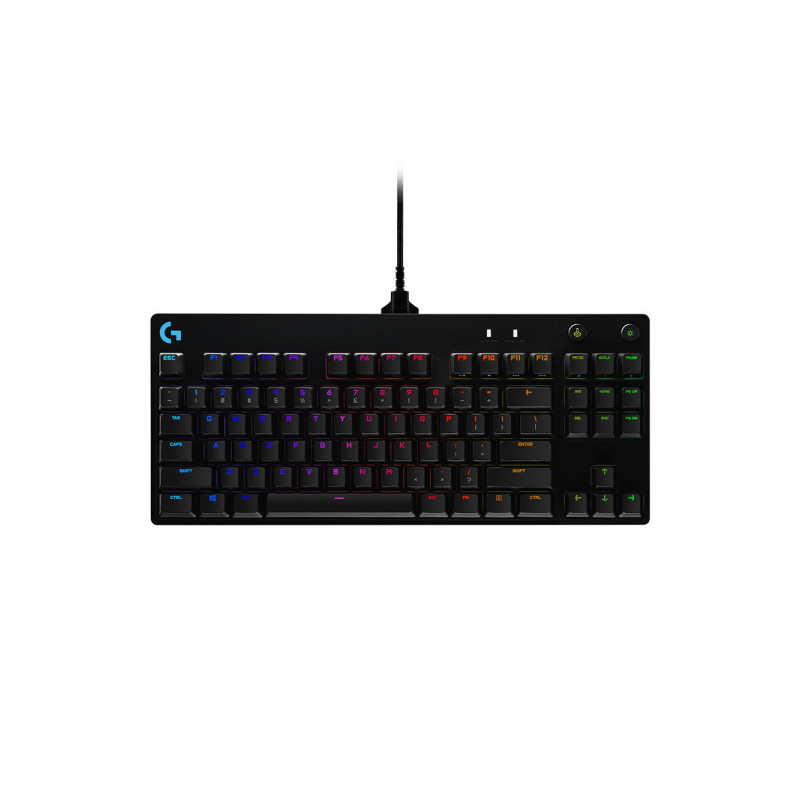 Logitech G PRO - Standard - USB - Clavier mécanique - Noir 920-009389 Logitech G PRO - Standard - USB - Clavier mécanique - Noir 920-009389