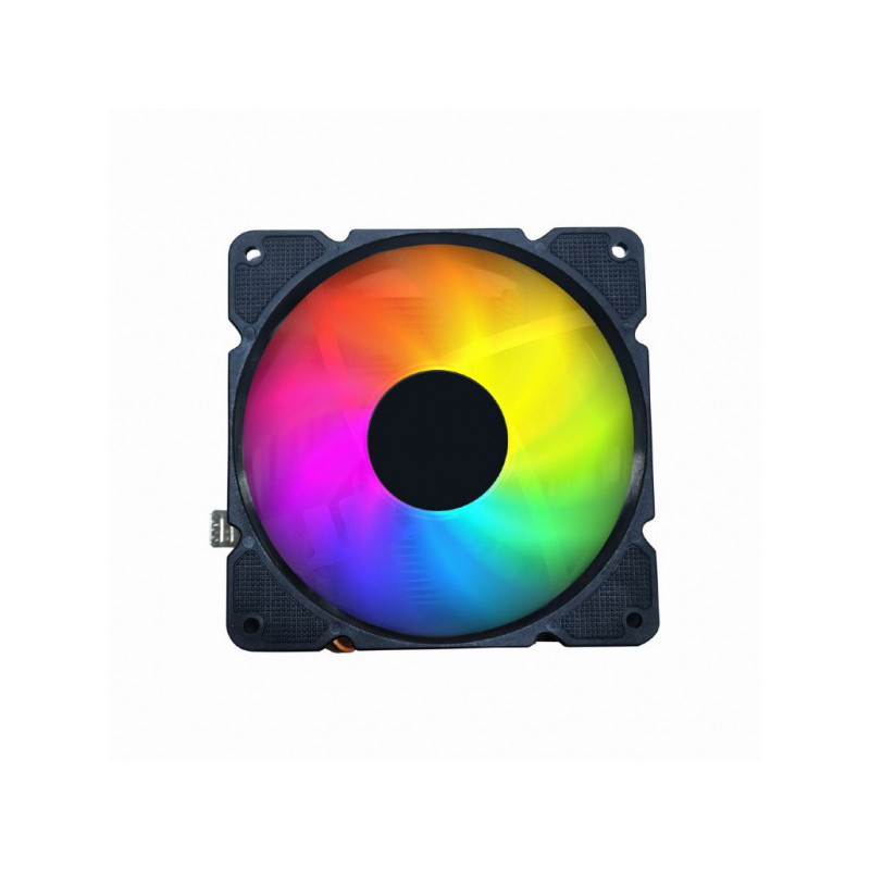 Gembird CPU cooling fan Huracan 12cm 100 W LED 4 pin CPU-HURACAN-ARGB-X140 Gembird CPU cooling fan Huracan 12cm 100 W LED 4 pin CPU-HURACAN-ARGB-X140