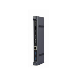 CableXpert USB Typ-C Kombi-Adapter (Hub + HDMI + PD + LAN) - A-CM-COMBO9-02