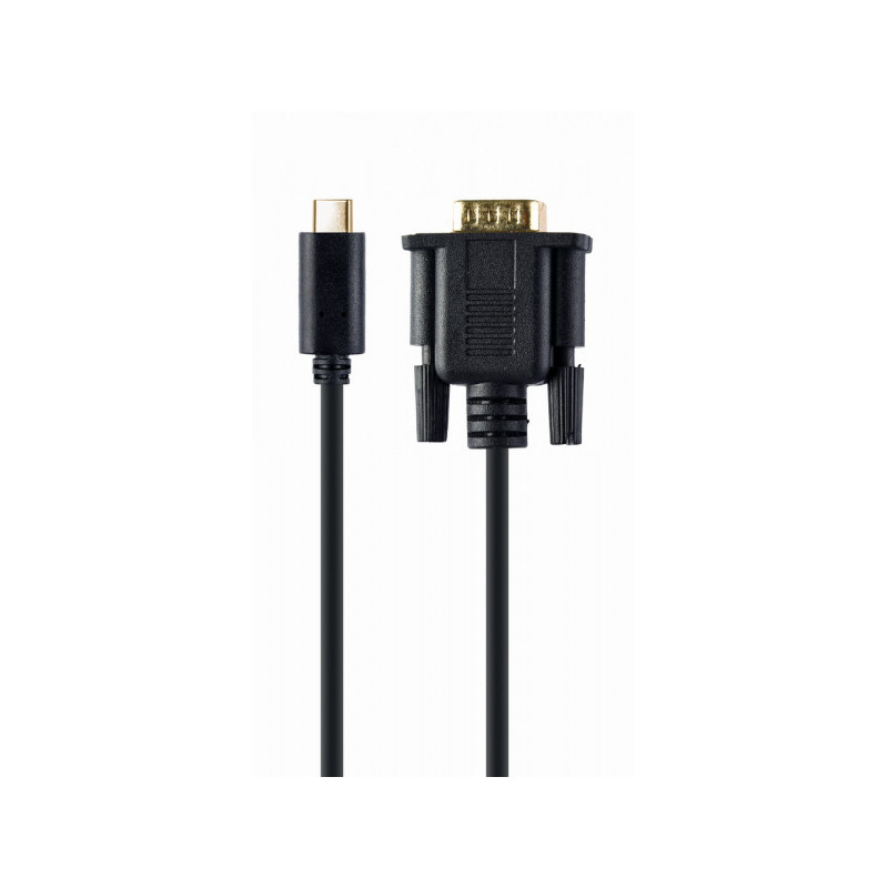 CableXpert N- USB-C to VGA-M adapter 2m b A-CM-VGAM-01 CableXpert N- USB-C to VGA-M adapter 2m b A-CM-VGAM-01