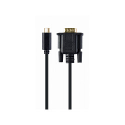 CableXpert N- USB-C to VGA-M adapter 2m b A-CM-VGAM-01