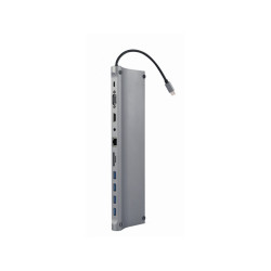 CableXpert USB Type C 11in1 multi port adapter USB hub HDMI A-CM-COMBO11-01
