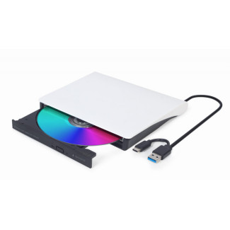 Gembird DVD-USB-03-BW External USB DVD drive black and white DVD-USB-03-BW