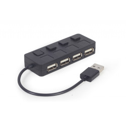 Gembird UHB-U2P4-05 - hub - 4 porte - Switch UHB-U2P4-05