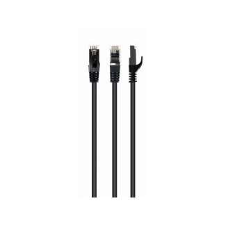 CableXpert CAT6A Patchkabel (LSZH). 0.25 Meter - PP6A-LSZHCU-BK-0.25M