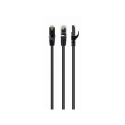 CableXpert CAT6A Patchkabel (LSZH). 0.25 Meter - PP6A-LSZHCU-BK-0.25M