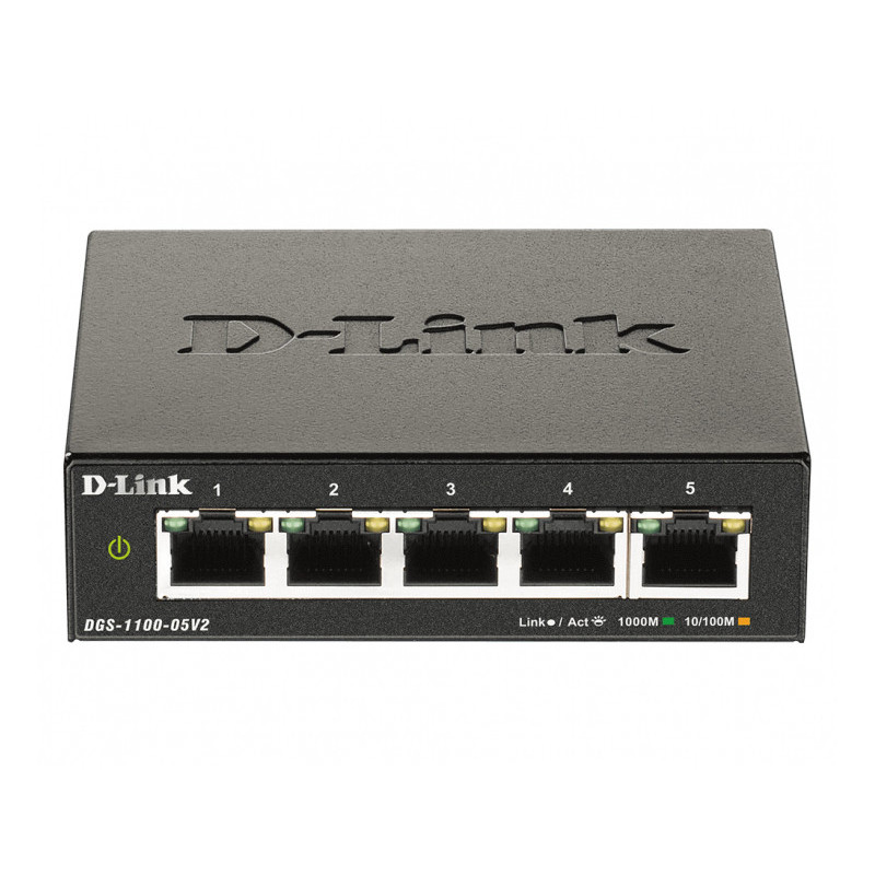 D-Link 5 Port Smart Managed Switch DGS-1100-05V2/E D-Link 5 Port Smart Managed Switch DGS-1100-05V2/E