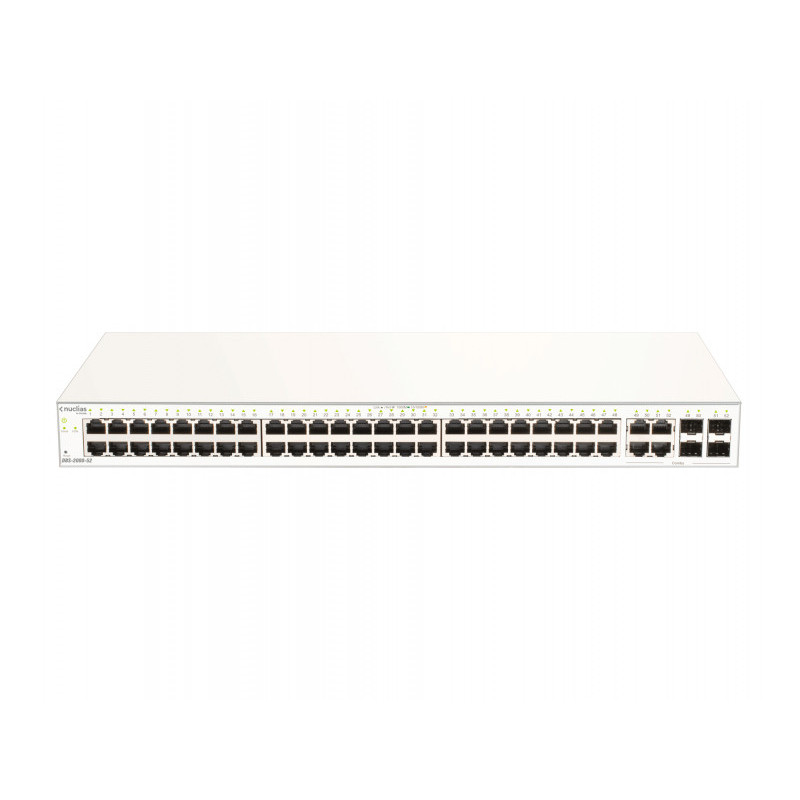 D-Link Nuclias Cloud Managed Switch 52 Port L2 Gigabit DBS-2000-52 D-Link Nuclias Cloud Managed Switch 52 Port L2 Gigabit DBS-2000-52