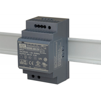 D-Link 60W 24VDC Ultra Slim DIN Rail PSU DIS-H60-24