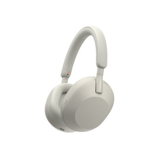 Sony Casque sans fil WH-1000XM5 à réduction de bruit  Argent Platine WH1000XM5S.CE7