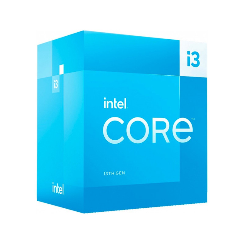 CPU Intel i3-13100F 4.5 Ghz 1700 Box retail - BX8071513100F CPU Intel i3-13100F 4.5 Ghz 1700 Box retail - BX8071513100F