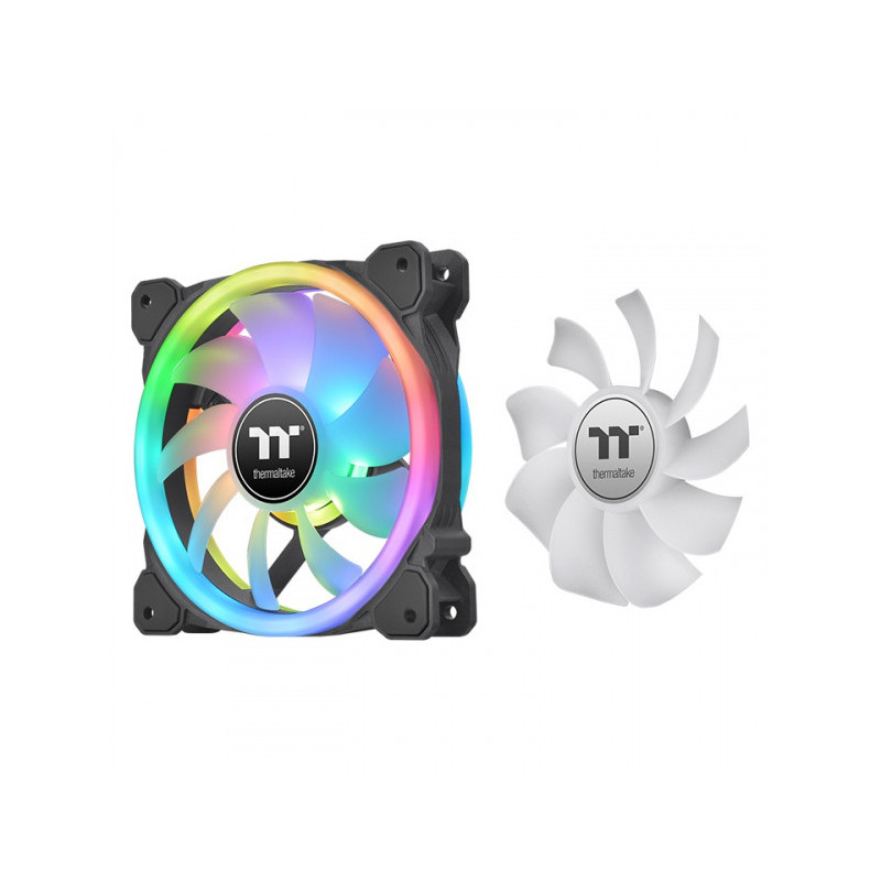 Thermaltake PC- Gehäuselüfter Swafan 12 Premium - CL-F137-PL12SW-A