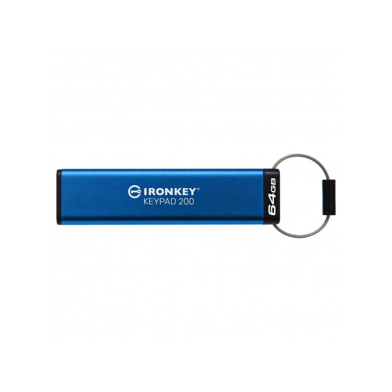 Kingston IronKey Keypad 200 USB Flash 64GB IKKP200/64GB Kingston IronKey Keypad 200 USB Flash 64GB IKKP200/64GB