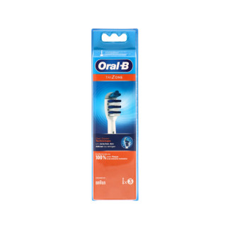 Oral-B Pack de 3 Têtes de brosse à dents Oral-B TriZone brossettes