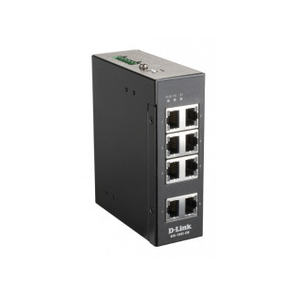 D-Link Industrial Fast Ethernet Unmanaged Switch DIS-100E-8W