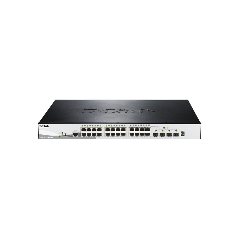 D-Link Smart Switch 28 Port Glasfaser LWL DGS-1510-28XMP/E D-Link Smart Switch 28 Port Glasfaser LWL DGS-1510-28XMP/E