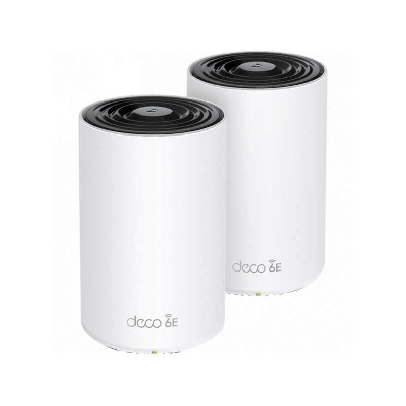 TP-LINK AXE5400 Wi-Fi 6E Tri-Band Mesh Router White - Deco XE75(2-pack)