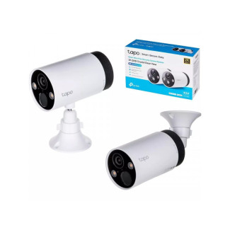 TP-LINK Caméra de surveillance sans fil + Tapo H200 Hub White - TAPO C420S2