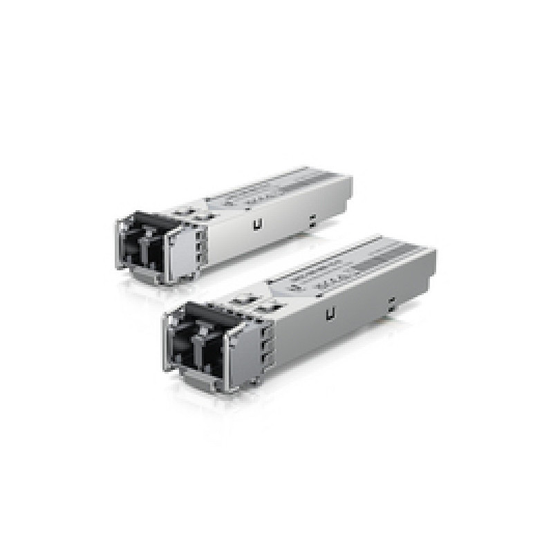 Ubiquiti SFP Optical Module Multi-Mode 1Gbps 2-pack - UACC-OM-MM-1G-D-2 Ubiquiti SFP Optical Module Multi-Mode 1Gbps 2-pack - UACC-OM-MM-1G-D-2