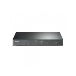 TP-Link 10-ports managed PoE smart switch Black - TL-SG1210MPE