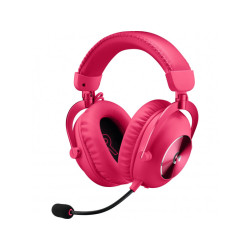 Logitech Headset Pro X 2 Lightspeed Wireless Gaming Magenta - 981-001275