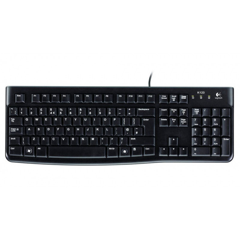 Logitech K120 for Business [UKR] black - 920-002643