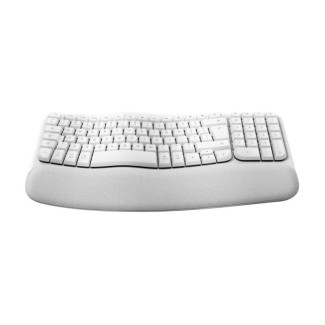 Logitech Clavier Wave Keys pour Mac Bluetooth Blanc - 920-012404