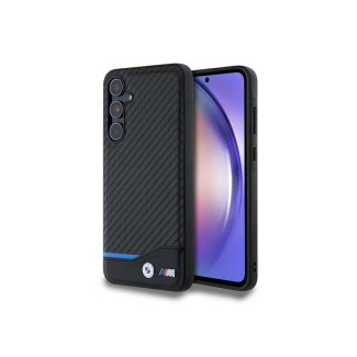 BMW Étui Samsung Galaxy A55 A556 Noir Cuir Carbone MPN