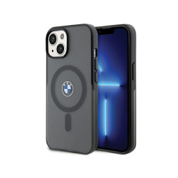 BMW iPhone 13/14/15 Coque Rigide Noire IML Signature MagSafe