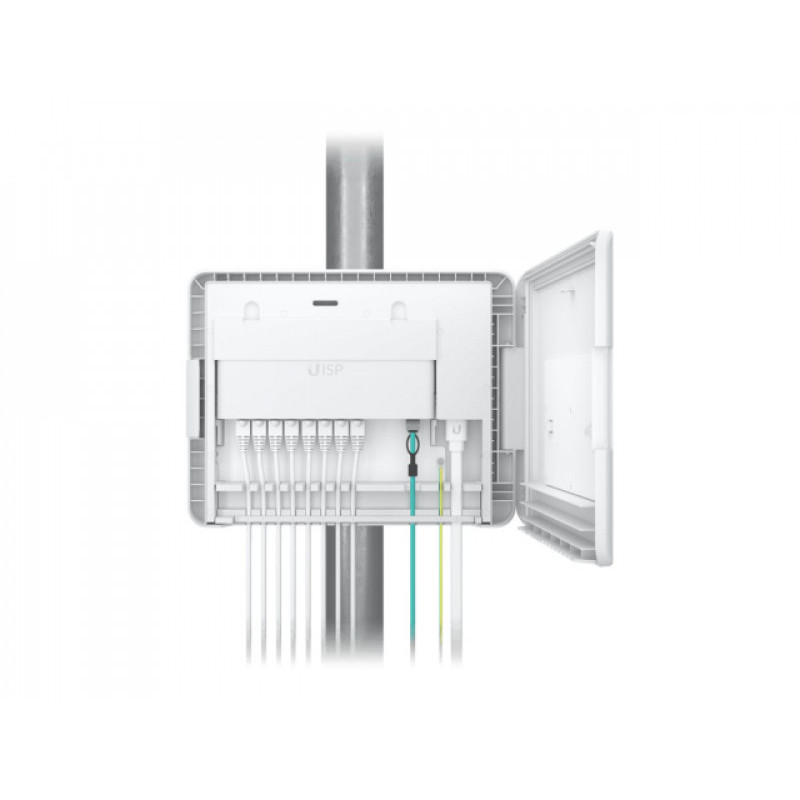 Ubiquiti UISP Box Pole Mounted Indoor & Outdoor Polycarbonate - UISP Box