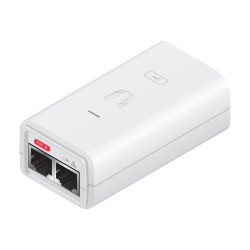 Ubiquiti POE Injector 24VDC 12W Gigabit Port White - POE-24-12W-G-WH