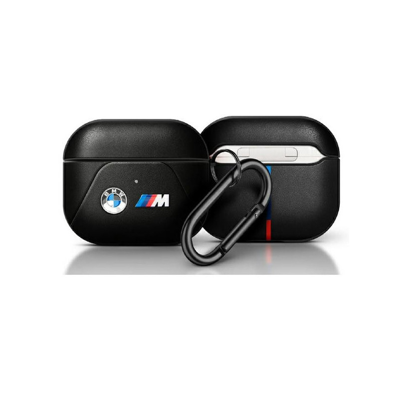 BMW Coque AirPods Pro 2 (2022/2023) Noir Ligne Courbé BMW Coque AirPods Pro 2 (2022/2023) Noir Ligne Courbé