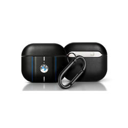 BMW Coque AirPods Pro 2 (2022/2023) Noir Lignes Colorées