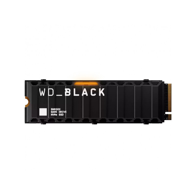 WD M.2 8To noir SN850X NVMe PCIe 4.0 x 4 avec Dissipateur - WDS800T2X0E