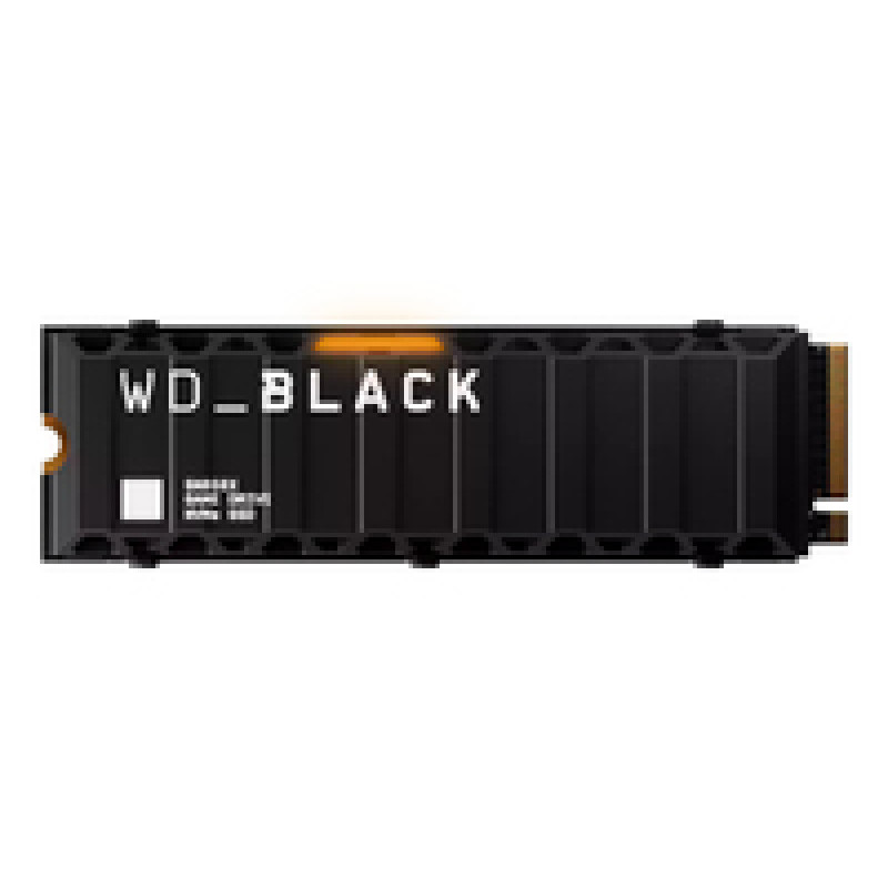 WD M.2 4To SN850X NVMe PCIe 4.0 x 4 avec dissipateur therm. WDS400T2XHE