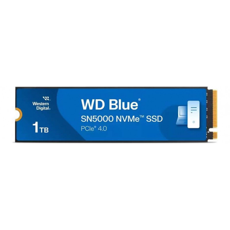 WD M.2 1To Bleu SN5000 NVMe PCIe 4.0 x 4 - WDS100T4B0E WD M.2 1To Bleu SN5000 NVMe PCIe 4.0 x 4 - WDS100T4B0E