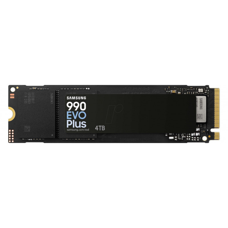 Samsung M.2 4 To 990 EVO Plus NVMe PCIe 5.0 x 2 - MZ-V9S4T0BW Samsung M.2 4 To 990 EVO Plus NVMe PCIe 5.0 x 2 - MZ-V9S4T0BW