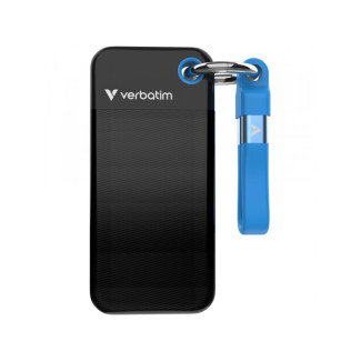 Verbatim Pocket SSD USB 3.2 2To Noir/Bleu - 32195