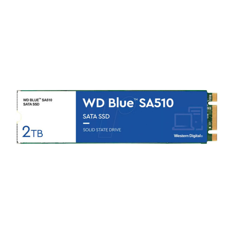 WD Blue SA510 2 To M.2 560 MB/s 6 Gbit/s - WDS200T3B0B WD Blue SA510 2 To M.2 560 MB/s 6 Gbit/s - WDS200T3B0B