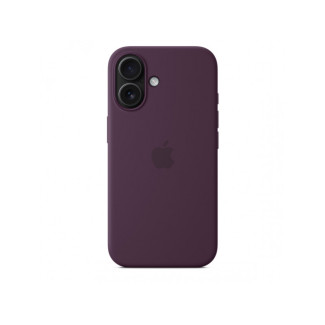 Apple iPhone 16 Étui en Silicone avec MagSafe - Prune